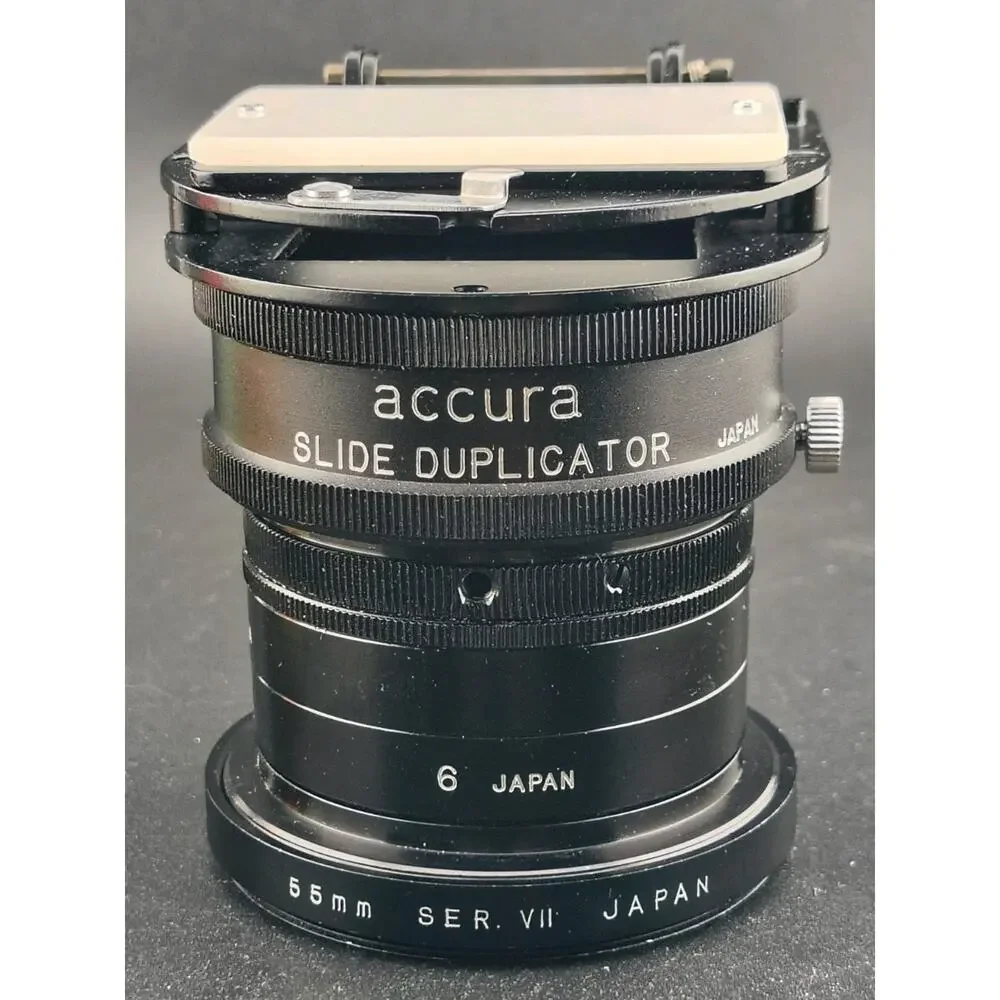 Vintage Accura Variable Magnification Slide Duplicator - Boxed w/ Manual